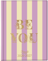 Lizzy Card Plan All diák tervező, A/6, mini, heti, 2026. aug. -2027. jún. , Happy, Be You (LIZ-7540208002) - mesescuccok