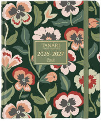 Lizzy Card Plan All tanári tervező, B/5, heti, 2026. aug. -2027. júl. , Impactful, virágos (LIZ-7540210001) - mesescuccok
