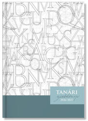  Tanári tervező, zsebkönyv, A/5, heti, 2026-2027, szivacsos borító, 208 oldal, PD Letters (PTR-P4114-3086)