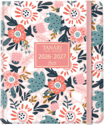 Lizzy Card Plan All tanári tervező, B/5, heti, 2026. aug. -2027. júl. , New beginning, virágos (LIZ-7540210003) - mesescuccok