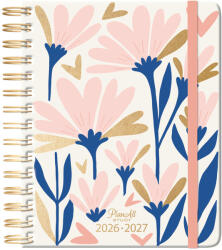 Lizzy Card Plan All hallgatói tervező, B/5, heti, 2026. aug. -2027. jún. , Presence, virágos (LIZ-7540209002) - mesescuccok
