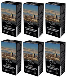 Italian Coffee Torino Ristretto Cremesso kompatibilis kávékapszula - 100% Robusta, 96 db (6 × 16 db) (Torino) - kaffeo