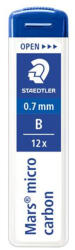 STAEDTLER Grafitbél, B, 0, 7mm, STAEDTLER "Mars Micro Carbon 250", 12szál/tubus (250 07-B) - eztkapdki