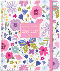 Lizzy Card Plan All óvodapedagógusi tervező, B/5, heti, 2026. aug. -2027. júl. , Peaceful, virágos (LIZ-7540211000) - officetrade