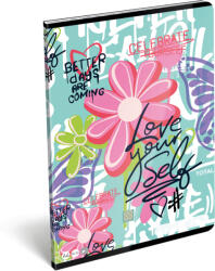Lizzy Card Cornell Love tűzött füzet A/4, 32 lap sima, Lizzysuli (LIZ-7500166003) - officetrade
