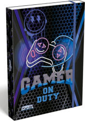 Lizzy Card Gamer füzetbox A/4, Lizzysuli, Esport Gamer on Duty (LIZ-7470216008) - officetrade