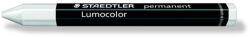 STAEDTLER Jelölőkréta, mindenre író, vízálló (omnigraph), STAEDTLER "Lumocolor 236", fehér, 12db/doboz (236-0)