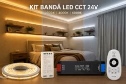ART Kit banda cob cct 3000K , 6500K (reglabil) 10 metri 24v, cob dob (KITCOBDOBCCT)