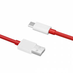 OnePlus Cablu USB 2.0 USB-C masculin - USB-A 100W Roșu 1m 5461100530 (5461100530)