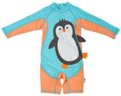 Zoocchini Costum de baie pentru copii Costum întreg cu mânecă lungă Ciel/orange ZOO12418 (ZOO12418)