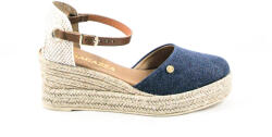 Ragazza Platforme Dama De Vară Tip Espadrile Albastre 0707 (0707)