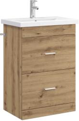 vidaXL Set de mobilier pentru baie Stejar Artizanal 61 x 40 x 84, 5 cm GartenMobel Dekor (3404373)