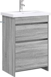 vidaXL Set de mobilier pentru baie Sonoma gri 61 x 40 x 84, 5 cm GartenMobel Dekor (3404263)