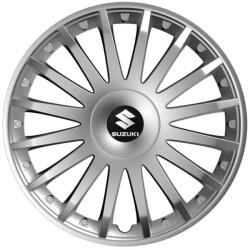Versaco Set Capace De Roți Auto Luxury Compatibilitate Suzuki 4 Bucăți 15 Argintii TA-00101940 (TA-00101940)