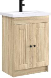 vidaXL Set de mobilier pentru baie Stejar Sonoma 56 x 37, 5 x 81 cm GartenMobel Dekor (3404186)