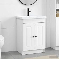 vidaXL Set de mobilier pentru baie Alb 78, 5 x 37, 5 x 81 cm GartenMobel Dekor (3404174)