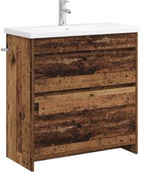 vidaXL Set de mobilier pentru baie Lemn vechi 81 x 40 x 84, 5 cm GartenMobel Dekor (3404272)
