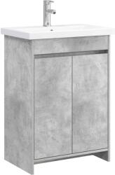 vidaXL Set de mobilier pentru baie Gri Beton 61 x 40 x 84, 5 cm GartenMobel Dekor (3404277)