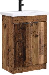 vidaXL Set de mobilier pentru baie Lemn vechi 78, 5 x 37, 5 x 81 cm GartenMobel Dekor (3404162)