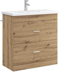 vidaXL Set de mobilier pentru baie Stejar Artizanal 81 x 40 x 84, 5 cm GartenMobel Dekor (3404381)