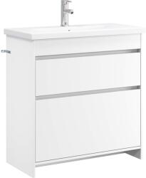vidaXL Set de mobilier pentru baie Alb 81 x 40 x 84, 5 cm GartenMobel Dekor (3404266)
