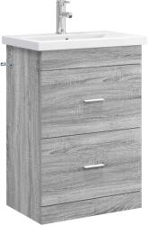 vidaXL Set de mobilier pentru baie Sonoma gri 61 x 40 x 84, 5 cm GartenMobel Dekor (3404371)