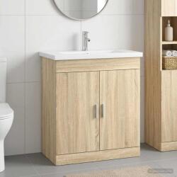 vidaXL Set de mobilier pentru baie Stejar Sonoma 81 x 40 x 84, 5 cm GartenMobel Dekor (3404360)