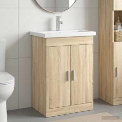 vidaXL Set de mobilier pentru baie Stejar Sonoma 61 x 40 x 84, 5 cm GartenMobel Dekor (3404352)