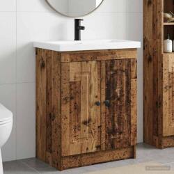 vidaXL Set de mobilier pentru baie Lemn vechi 78, 5 x 37, 5 x 81 cm GartenMobel Dekor (3404182)