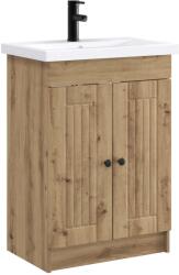 vidaXL Set de mobilier pentru baie Stejar Artizanal 56 x 37, 5 x 81 cm GartenMobel Dekor (3404193)