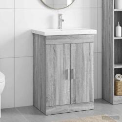 vidaXL Set de mobilier pentru baie Sonoma gri 61 x 40 x 84, 5 cm GartenMobel Dekor (3404355)
