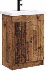 vidaXL Set de mobilier pentru baie Lemn vechi 78, 5 x 37, 5 x 81 cm GartenMobel Dekor (3404202)