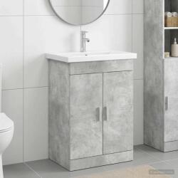 vidaXL Set de mobilier pentru baie Gri Beton 61 x 40 x 84, 5 cm GartenMobel Dekor (3404353)