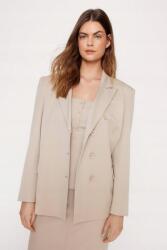 Nasty Gal Bézs Klasszikus Blézer Egysoros Hosszú Ujjú Nasty Gal 42