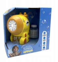 Spokey Szappanbuborék generátor gép Zsiráf 3600/min Folyadék 90ml (5905339467010)
