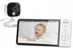 GHB Elektronikus bébiőr Ghb Video Baby Monitor 5 Hd Élő Éjjellátó kamera (ABM700)