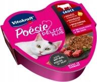 Vitakraft Poesie Delice Plus nedves macskaeledel marhahús lazacolajjal