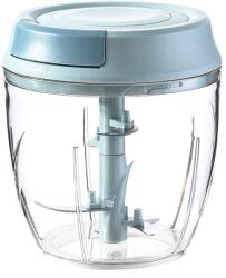 Kézi Élelmiszer Aprító - Nagy Kék Aprítógép 1000ML (A231-01)