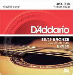 D'addario Akusztikus gitár húrok akusztika 85/15 Bronze Daddario EZ930 13-56 (EZ930)