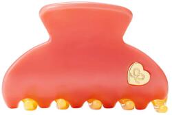 By Eloise London By Eloise Medium Hair Claw Gold Heart Coral Sunset