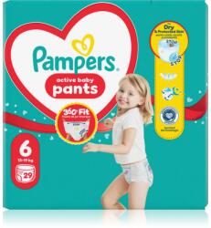 Pampers Active Baby Pants Size 6 scutece de unică folosință tip chiloțel 13-19 kg 29 buc