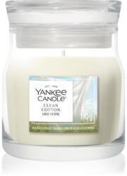 Yankee Candle Clean Cotton ароматна свещ Signature 110 гр