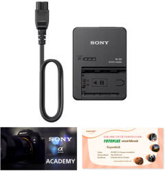 Sony BC-QZ1 Akkutöltő + Kattanjki Klub Online Fotós Kurzus - 40.000Ft kupon + Sony oktatás