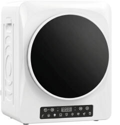 HOMCOM Uscător compact cu evacuare 1000 W cu moduri Extra-Uscat & ECO, setări de timer și temperatură, Alb | Aosom Romania (B61-023V90WT) Uscator vase