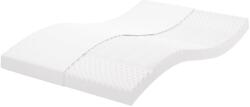 vidaXL fehér 7 zónás 20 ILD keménységű habmatrac 120 x 220 cm 5.55 kg (4016657VidaXL)