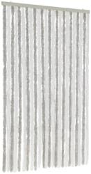 vidaXL világosszürke és fehér zsenília rovarfüggöny 100x220 cm 2.35 kg (377316VidaXL)