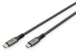 ASSMANN Cablu de date si incarcare Digitus USB 4.0 Type-C, 1m (Negru) (DB-300443-010-S)