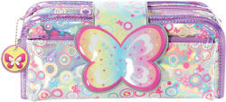 Herlitz Necessaire fun time 2 in 1, motiv sparkling butterfly (FTSB-PC04) Penar