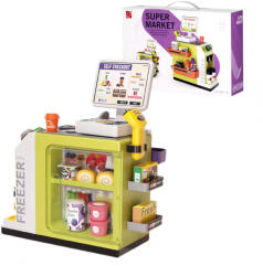 RobenToys Play set Supermarket, cu lumina si sunet, 46 piese (668-172)
