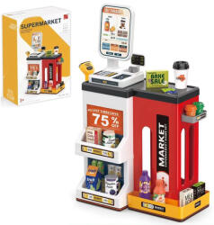 RobenToys Play set Supermarket, cu lumina si sunet, 47 piese (668-148)